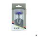 Металева анальна пробка Lux Active Rose Anal Plug Purple з трояндою, віброкуля в подарунок SO5573 фото 5