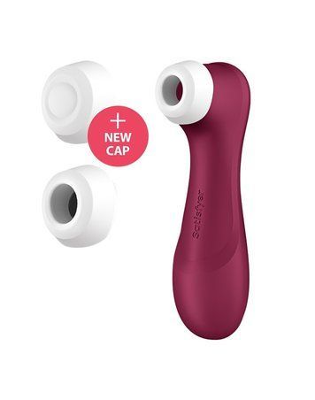 Вакуумний стимулятор клітора Satisfyer Pro 2 Generation 3, бордовий T360559 фото
