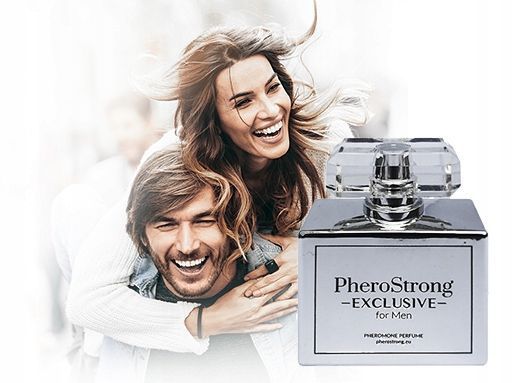 Чоловічі парфуми з феромонами PHeroStrong Exclusive for Men 50 мл, інтимна косметика A59347 фото