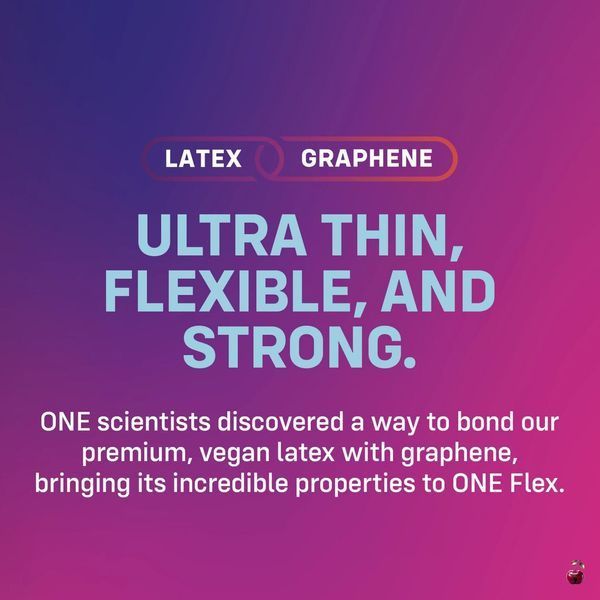 Презервативи ONE Flex Graphene, графен SX0787 фото