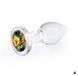 Анальна іграшка NS Novelties Crystal - Desires - Rainbow Gem - Small, скло SX4354 фото 1