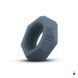 Ерекційне кільце Boners Diamond Cock Ring Grey, силікон SO8849 фото 1
