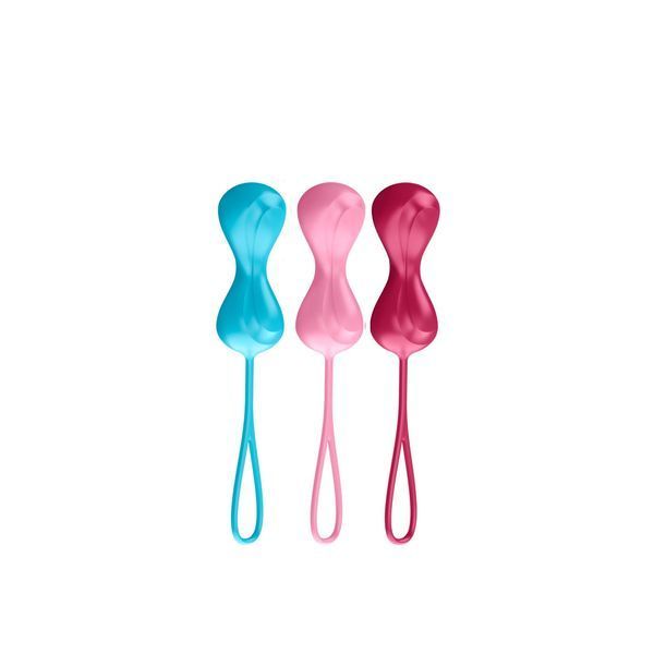 Набір вагінальних кульок Satisfyer Balls C02 double, medium T360067 фото