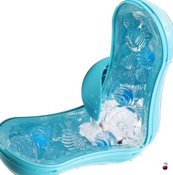 Мастурбатор Tenga Flip Orb Ocean Blue, з контролем тиску та кульками SX1330 фото