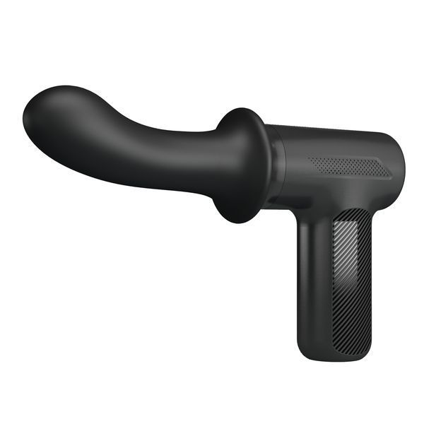 Вібромасажер пістолет Dj Doctor Massage Gun чорний, 12.1 х 3.8 см BW-055029 фото