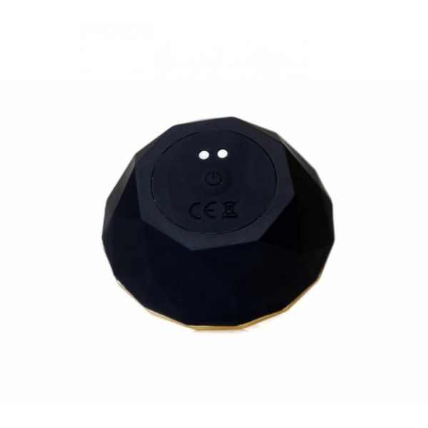 Вакуумний стимулятор клітора Diamond Air Massager, золотий BS77002 фото