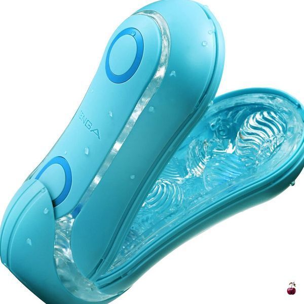 Мастурбатор Tenga Flip Orb Ocean Blue, з контролем тиску та кульками SX1330 фото