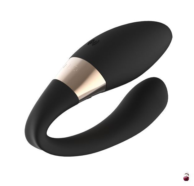 Вібратори для пар LELO Tiani Duo Black, з двома моторами та пультом ДК SO8117 фото