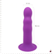 Двошаровий ділдо з вібрацією Adrien Lastic Hitsens 3 Purple, відмінно для страпона SO5053 фото 2