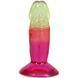 Фалоімітатор Doc Johnson Crystal Jellies - 4.5 Inch Classic Dong - Rainbow, силікон SX4488 фото 7