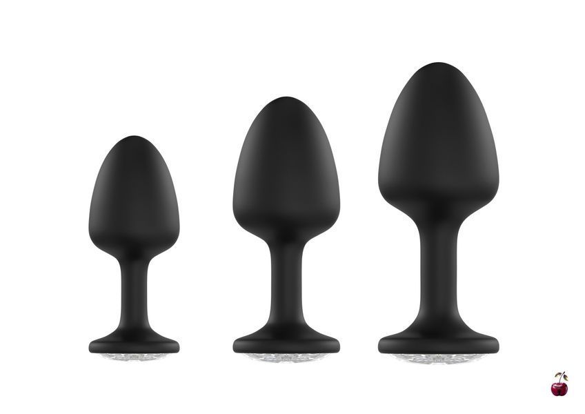 Анальна іграшка Dorcel Geisha Plug Diamond M з металевою кулькою, що створює вібрації MD1229 фото