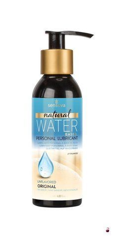 Лубрикант на водній основі Sensuva Natural Water-Based, 125 мл SO3223 фото