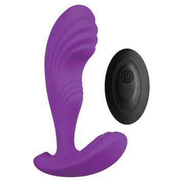 Масажер простати S Pleasures Premium Cozy, медичний силікон, 10 режимів, колір Purple SX4592 фото