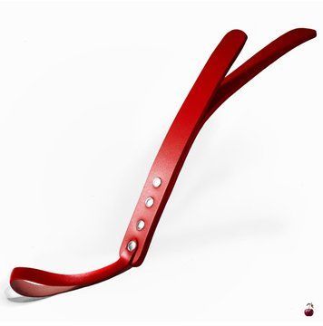 Флогер Feral Feelings Leather Mini Paddle Red, червоний SO8263 фото