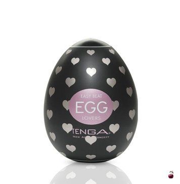 Мастурбатори Tenga Egg Lovers з рельєфом у вигляді сердечок EGG-001L фото