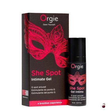 Гель для стимуляції точки G Orgie She Spot Intimate Gel, тепло-холод, ефект вібрації, 15 мл SX1552 фото