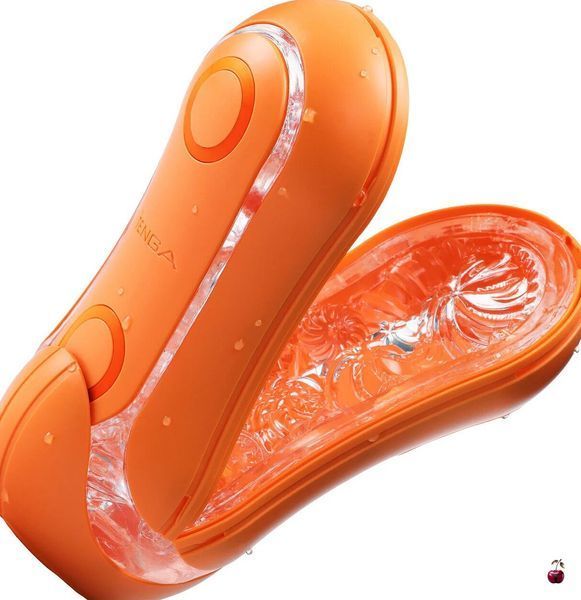 Мастурбатор Tenga Flip Orb Sunset Orange: з кульками та контролем тиску SX1331 фото