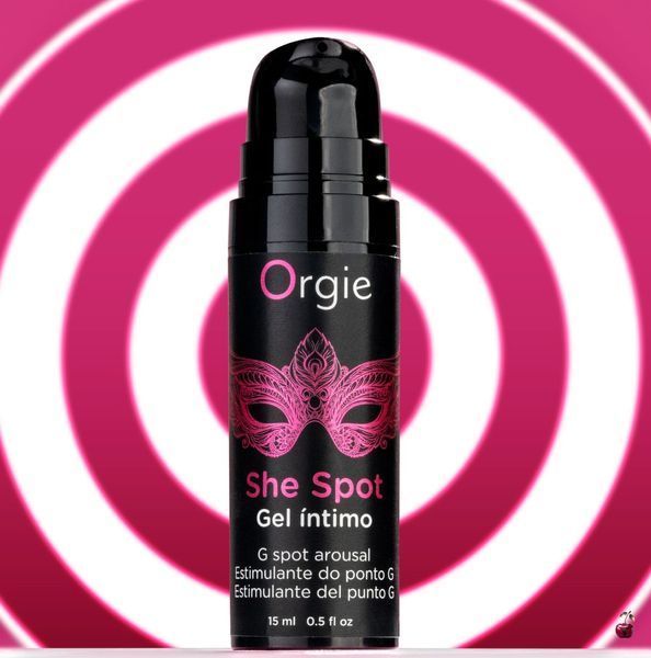 Гель для стимуляції точки G Orgie She Spot Intimate Gel, тепло-холод, ефект вібрації, 15 мл SX1552 фото