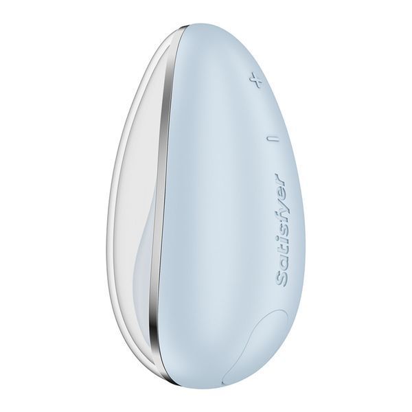 Кліторальний вібратор Satisfyer Drop To Go Blue SX3835 фото