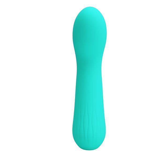 Вібратор гнучкий PRETTY LOVE Faun для точки G, бірюзовий, 15 х 3.5 см BI-014724-4 фото