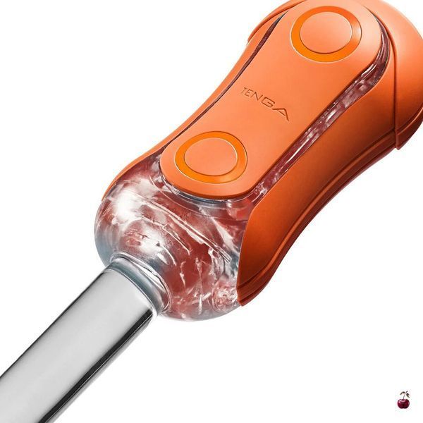 Мастурбатор Tenga Flip Orb Sunset Orange: з кульками та контролем тиску SX1331 фото