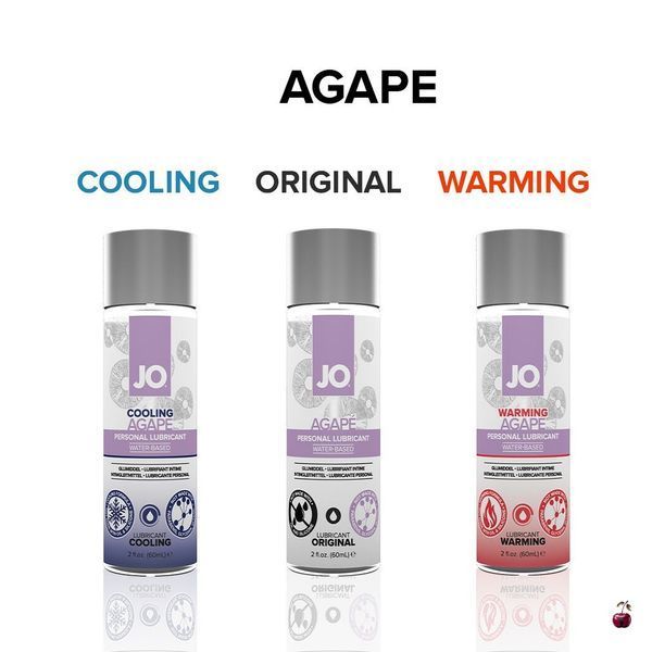 Лубрикант на водній основі JO AGAPE COOLING (30 мл) охолоджувальний SO1494 фото