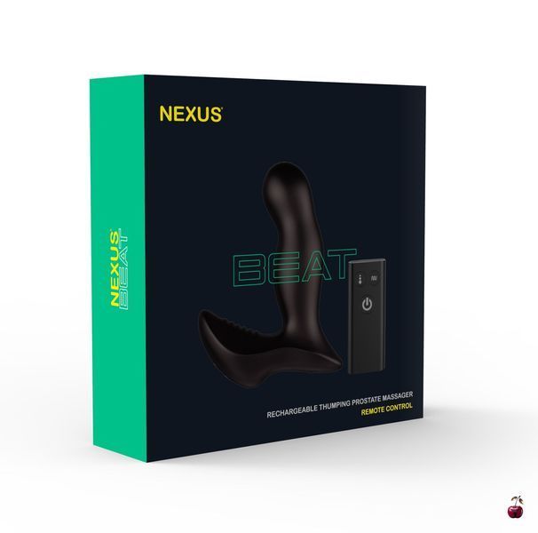 Масажер простати Nexus Beat з пульсівною перлиною та вібрацією, силікон SO4804 фото