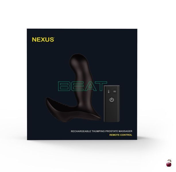 Масажер простати Nexus Beat з пульсівною перлиною та вібрацією, силікон SO4804 фото