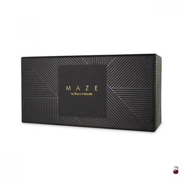 Пояс для панчіх Bijoux Indiscrets MAZE, чорний B11062 фото