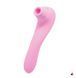Вібратор вакуумний Wooomy Smoooch Pink з вібрацією, силікон, 10х2 режимів SO7409 фото 1