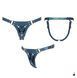 Трусики для страпона Strap-On-Me Harness Generous Blue SX0673 фото 5