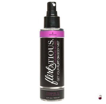 Інтимна косметика Sensuva Flirtatious Pomegranate, Fig, Coconut & Plumeria спрей-міст для тіла з феромонами (125 мл) SO4940 фото