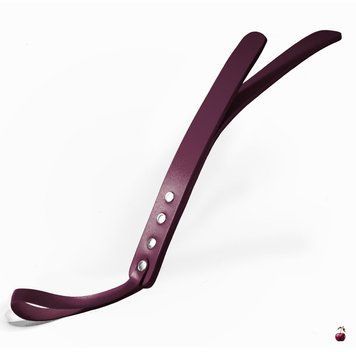 Флогер Feral Feelings Leather Mini Paddle Burgundy SO8264 фото