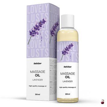 Масажна олія Satisfyer Massage Oil Lavender 250 мл SX2703 фото