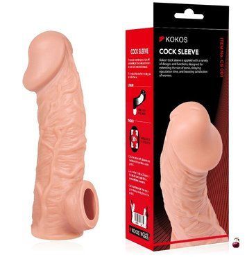 Насадка на член Kokos Cock Sleeve CS 001 L SX1452 фото