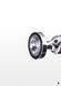 Анальна пробка Toy Joy Diamond Star Beads, срібляста TJ10577 фото 6