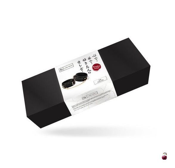 Аксесуари BDSM Liebe Seele Boudoir Amor Ankle Cuffs Black, чорні SX1670 фото