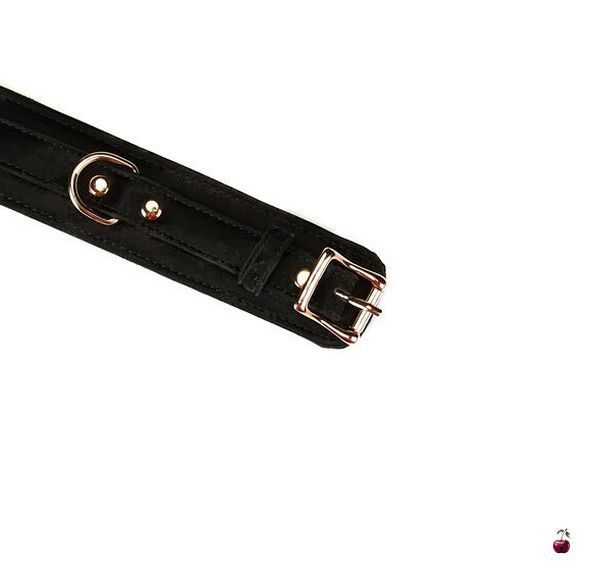 Аксесуари BDSM Liebe Seele Boudoir Amor Ankle Cuffs Black, чорні SX1670 фото