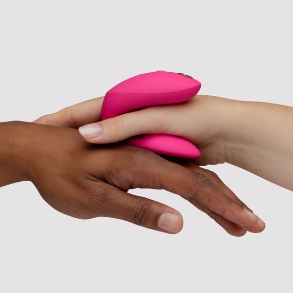 Вібратор для пар We-Vibe Chorus Pro Electric Pink з пультом і додатком, рожевий SNSP1SG3 фото