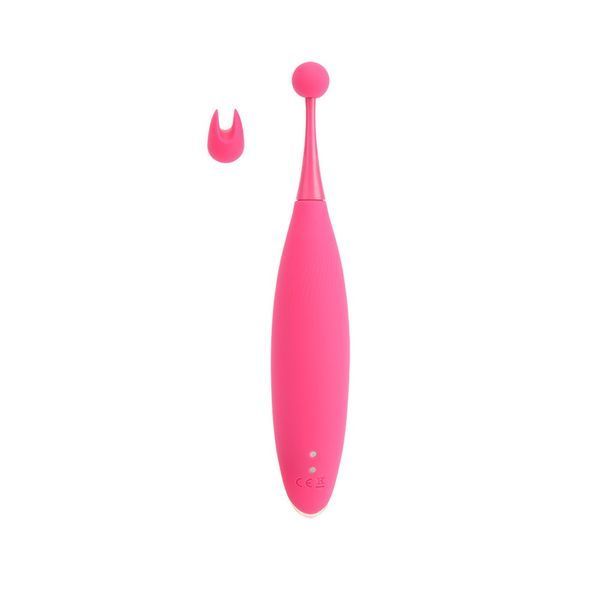 Кліторальний вібростимулятор із насадками Chisa Joy Jumper Frisson, рожевий 13350/CN-591181335 фото