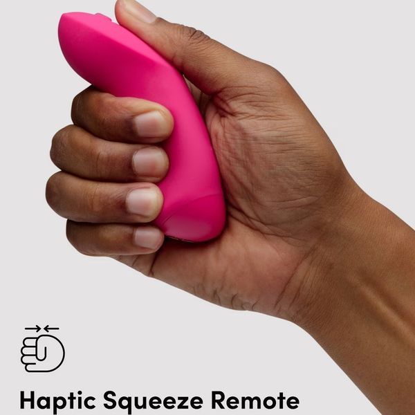 Вібратор для пар We-Vibe Chorus Pro Electric Pink з пультом і додатком, рожевий SNSP1SG3 фото
