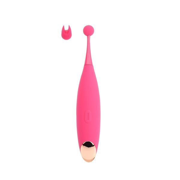 Кліторальний вібростимулятор із насадками Chisa Joy Jumper Frisson, рожевий 13350/CN-591181335 фото