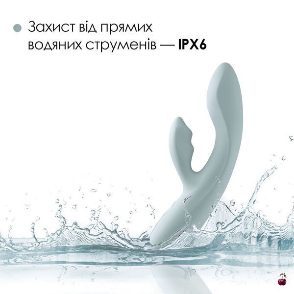 Вібратор Svakom Chika, смарт, з двома моторами та підігрівом до 38 &deg;C SO9851 фото
