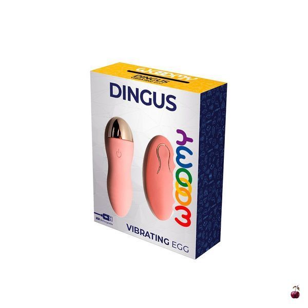 Віброяйце Wooomy Dingus Vibrating Egg, силікон, 10 режимів вібрації SO8216 фото