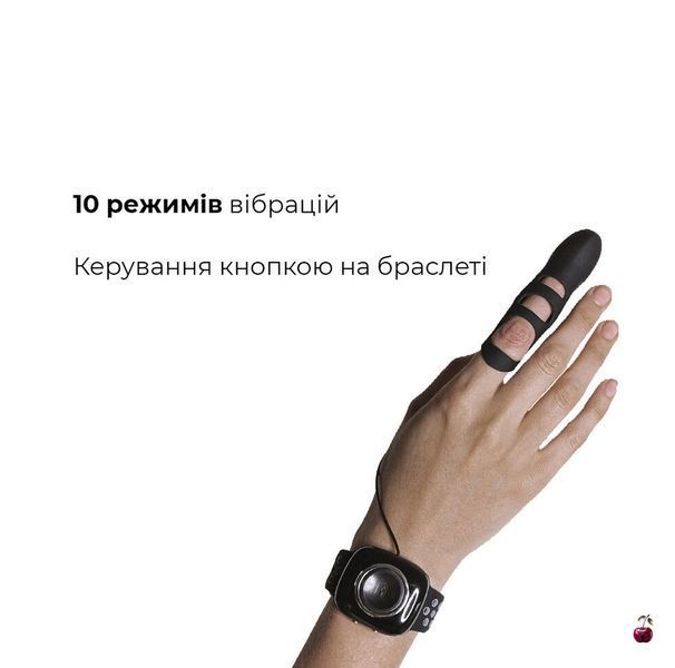 Насадка на палець Adrien Lastic Touche (L), глибока стимуляція AD40709 фото