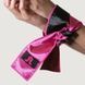 Пов'язка Adrien Lastic Satin Sash, чорно-рожева AL33519 фото 5