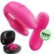Вібратор для пар We-Vibe Chorus Pro Electric Pink з пультом і додатком, рожевий SNSP1SG3 фото 1