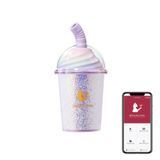 Вакуумний стимулятор у формі стаканчика з трубочкою BeYourLover Joy Cup сяючий бузковий, 9.1 см х 4.6 см BYL4102115 фото