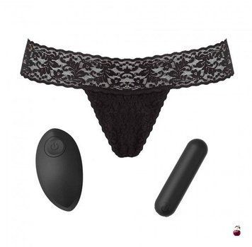 Вібратори Love To Love SECRET PANTY 2, мереживні трусики з віброкулею та пультом SO3824 фото