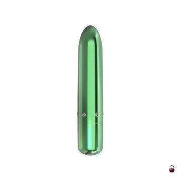 Вібратори PowerBullet Pretty Point Rechargeable Bullet Teal з ABS-пластику SO5567 фото